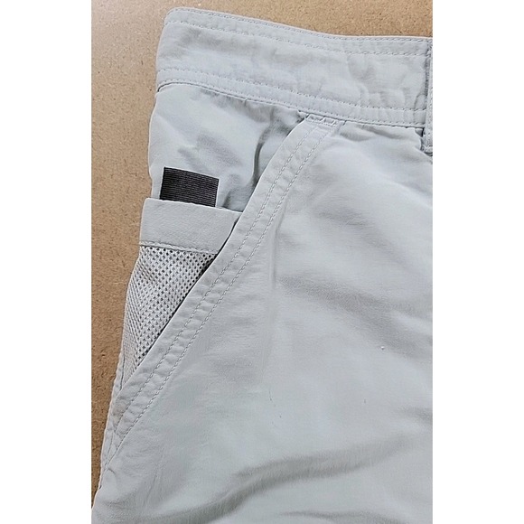 Columbia Shorts Mens 36, 10"‎ gray Omni Shade PFG Cargo Utility Fishing Outdoor - Picture 6 of 8